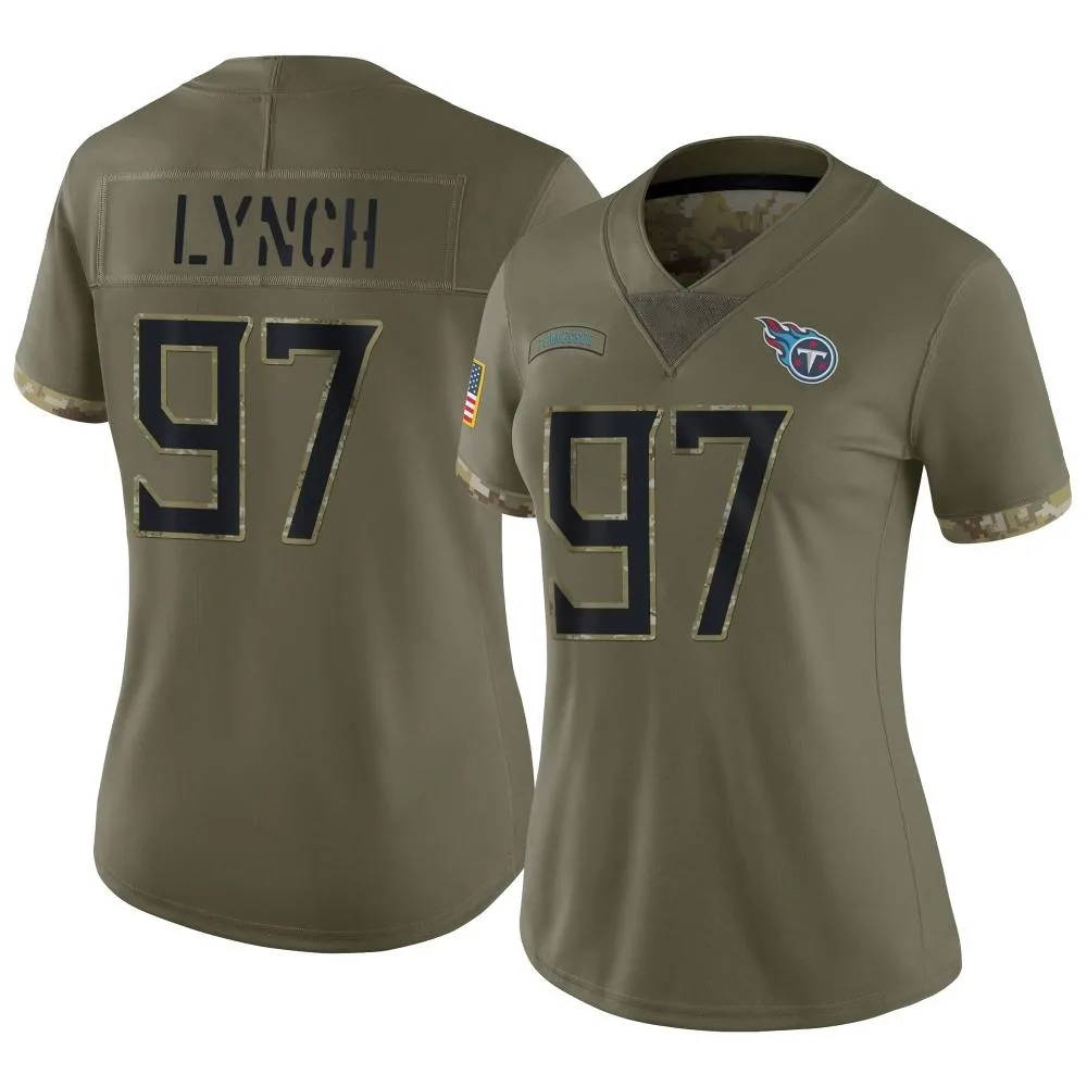 Women's Tennessee Titans James Lynch Nike 2022 Salute To Service Limited Olive Jersey Women's Tennessee Titans James Lynch Nike 2022 Salute To Service Limited Olive Jersey