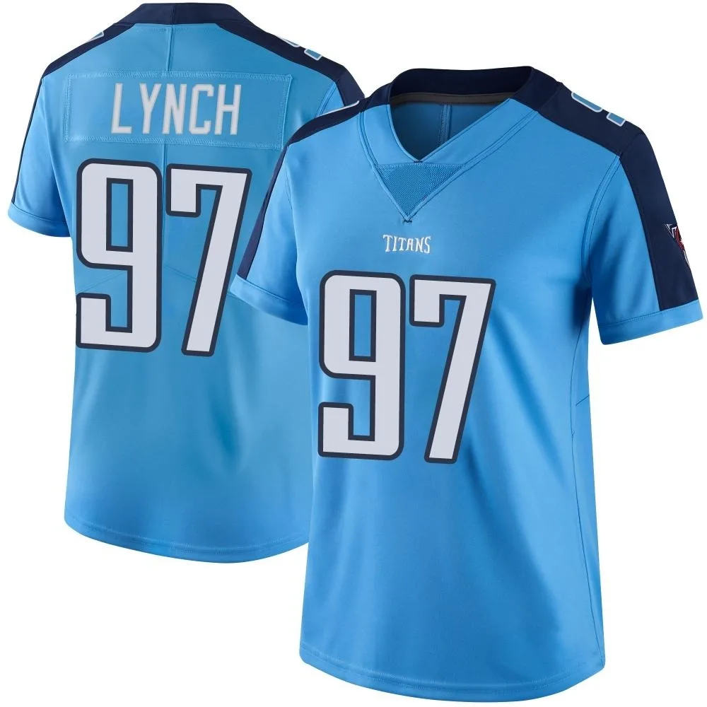 Women's Tennessee Titans James Lynch Nike Color Rush Limited Light Blue Jersey Women's Tennessee Titans James Lynch Nike Color Rush Limited Light Blue Jersey