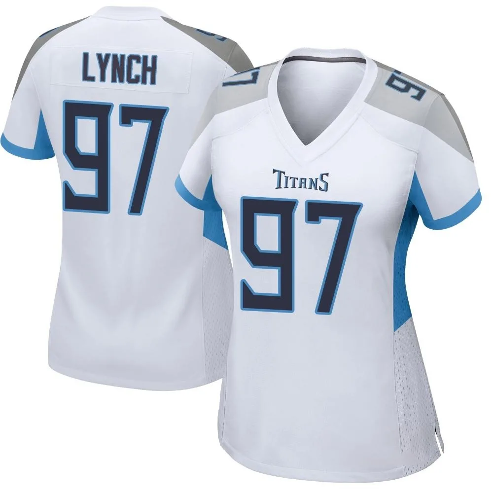 Women's Tennessee Titans James Lynch Nike Game White Jersey Women's Tennessee Titans James Lynch Nike Game White Jersey