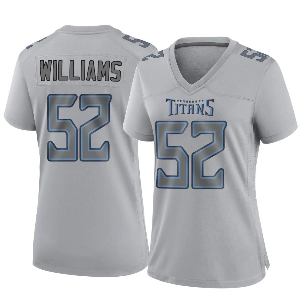 Women's Tennessee Titans James Williams Nike Atmosphere Fashion Game Gray Jersey Women's Tennessee Titans James Williams Nike Atmosphere Fashion Game Gray Jersey