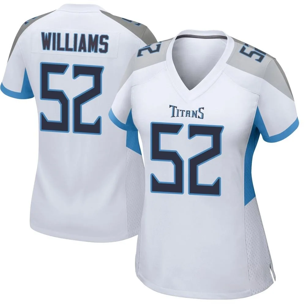 Women's Tennessee Titans James Williams Nike Game White Jersey Women's Tennessee Titans James Williams Nike Game White Jersey