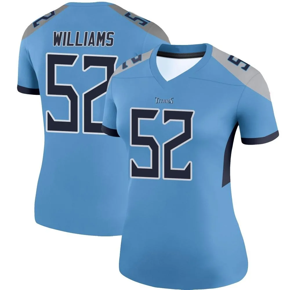 Women's Tennessee Titans James Williams Nike Legend Light Blue Jersey Women's Tennessee Titans James Williams Nike Legend Light Blue Jersey