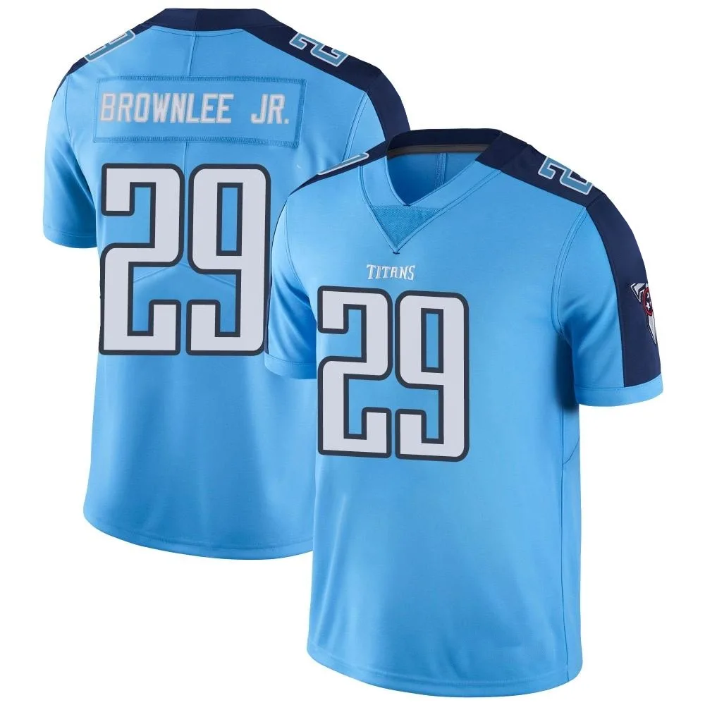 Men's Tennessee Titans Jarvis Brownlee Jr. Nike Color Rush Limited Light Blue Jersey Men's Tennessee Titans Jarvis Brownlee Jr. Nike Color Rush Limited Light Blue Jersey