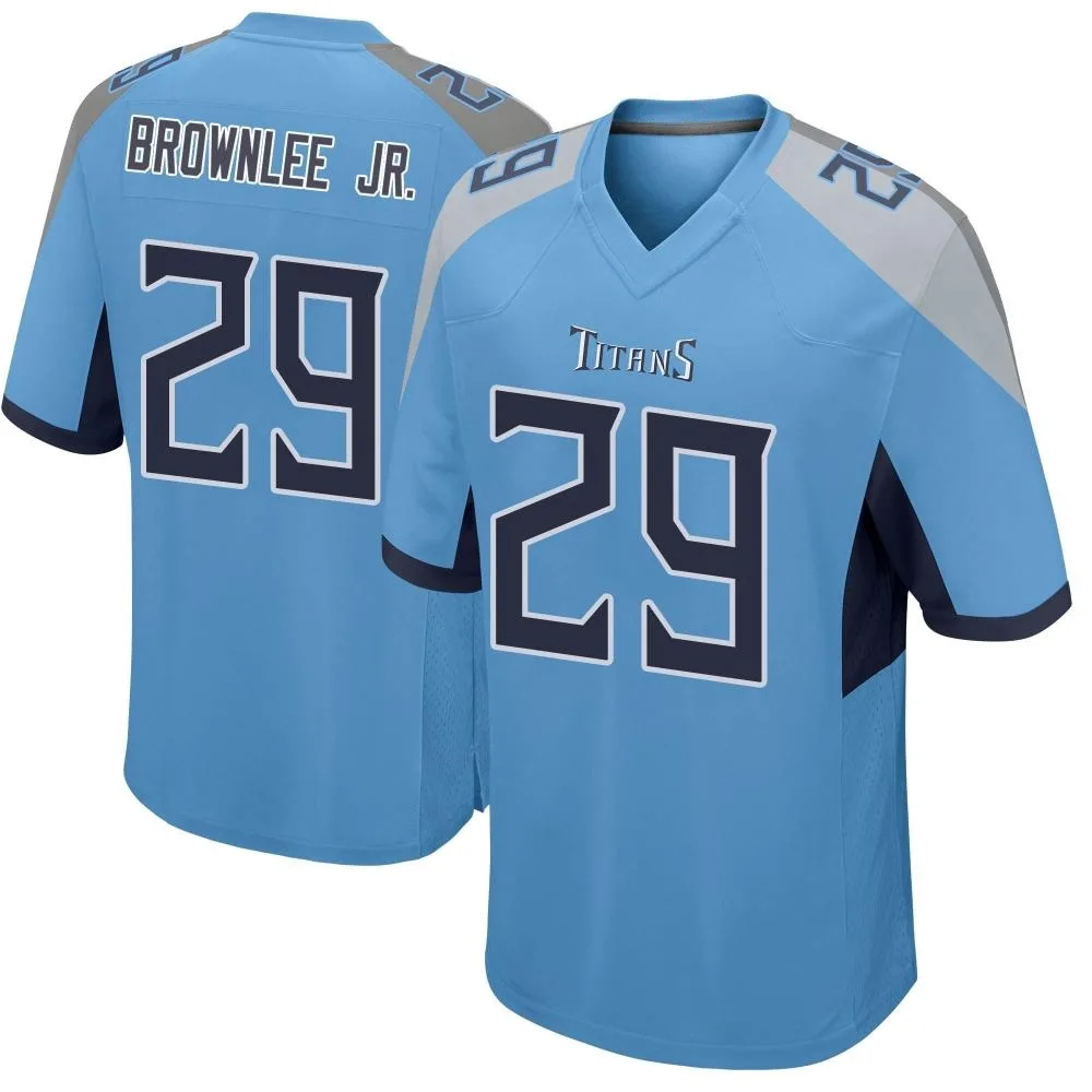 Youth Tennessee Titans Jarvis Brownlee Jr. Nike Game Light Blue Jersey Youth Tennessee Titans Jarvis Brownlee Jr. Nike Game Light Blue Jersey