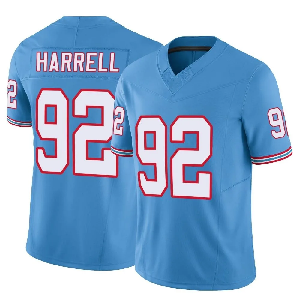 Men's Tennessee Titans Jaylen Harrell Nike Vapor F.U.S.E. Limited Light Blue Jersey Men's Tennessee Titans Jaylen Harrell Nike Vapor F.U.S.E. Limited Light Blue Jersey