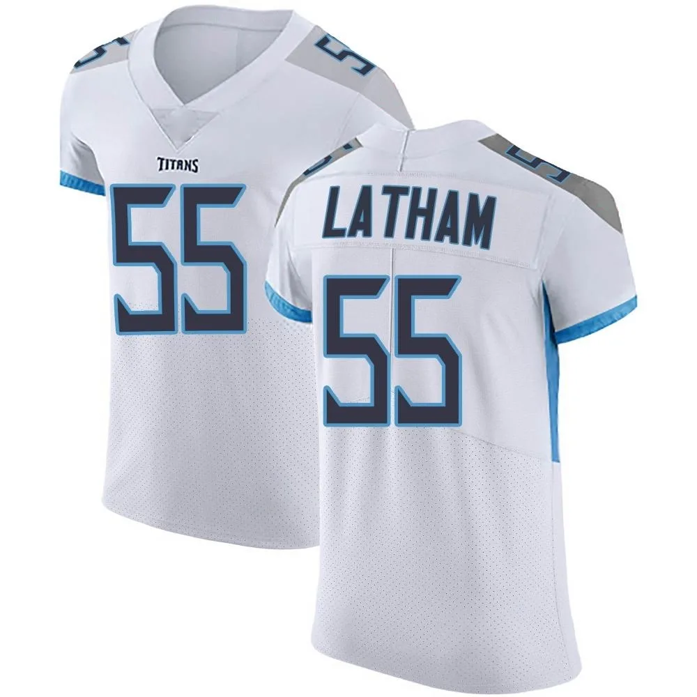 Men's Tennessee Titans Jc Latham Nike Vapor Untouchable Elite White Jersey Men's Tennessee Titans Jc Latham Nike Vapor Untouchable Elite White Jersey