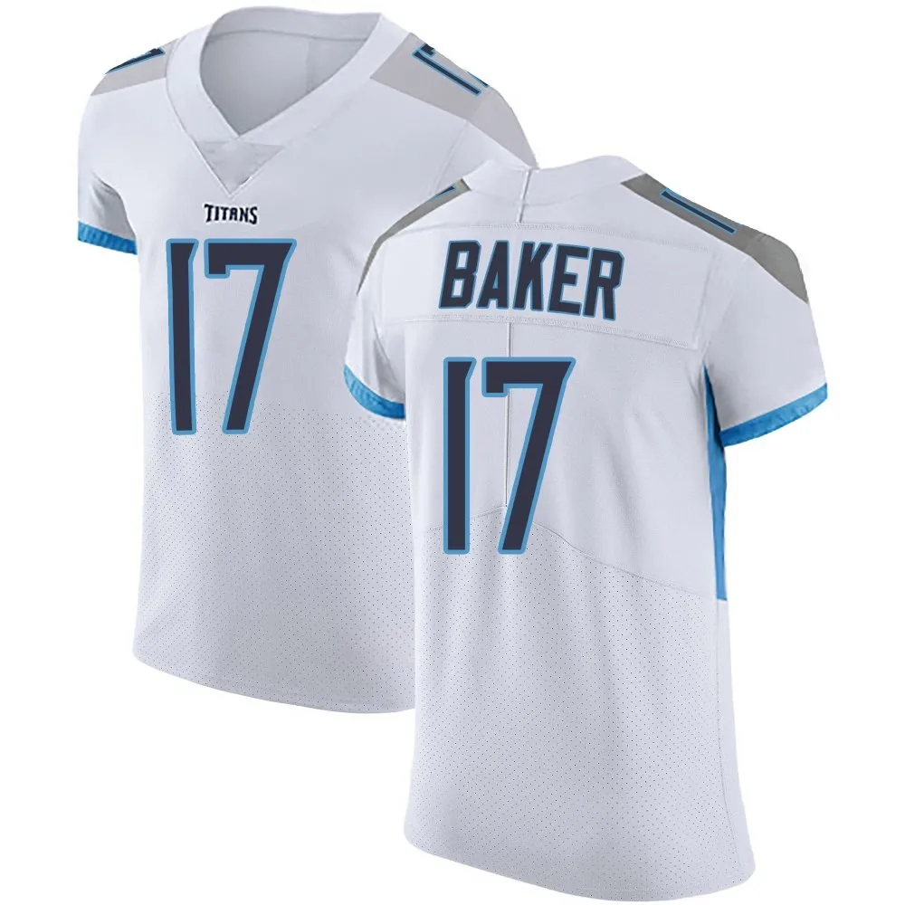 Men's Tennessee Titans Jerome Baker Nike Vapor Untouchable Elite White Jersey Men's Tennessee Titans Jerome Baker Nike Vapor Untouchable Elite White Jersey