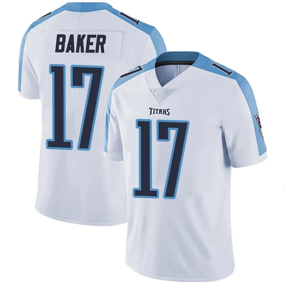 Men's Tennessee Titans Jerome Baker Nike Vapor Untouchable Limited White Jersey Men's Tennessee Titans Jerome Baker Nike Vapor Untouchable Limited White Jersey