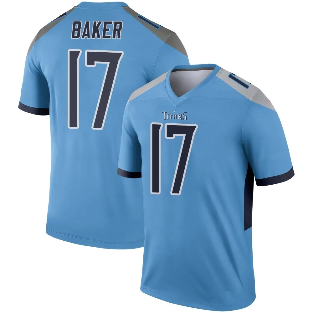 Youth Tennessee Titans Jerome Baker Nike Legend Light Blue Jersey Youth Tennessee Titans Jerome Baker Nike Legend Light Blue Jersey