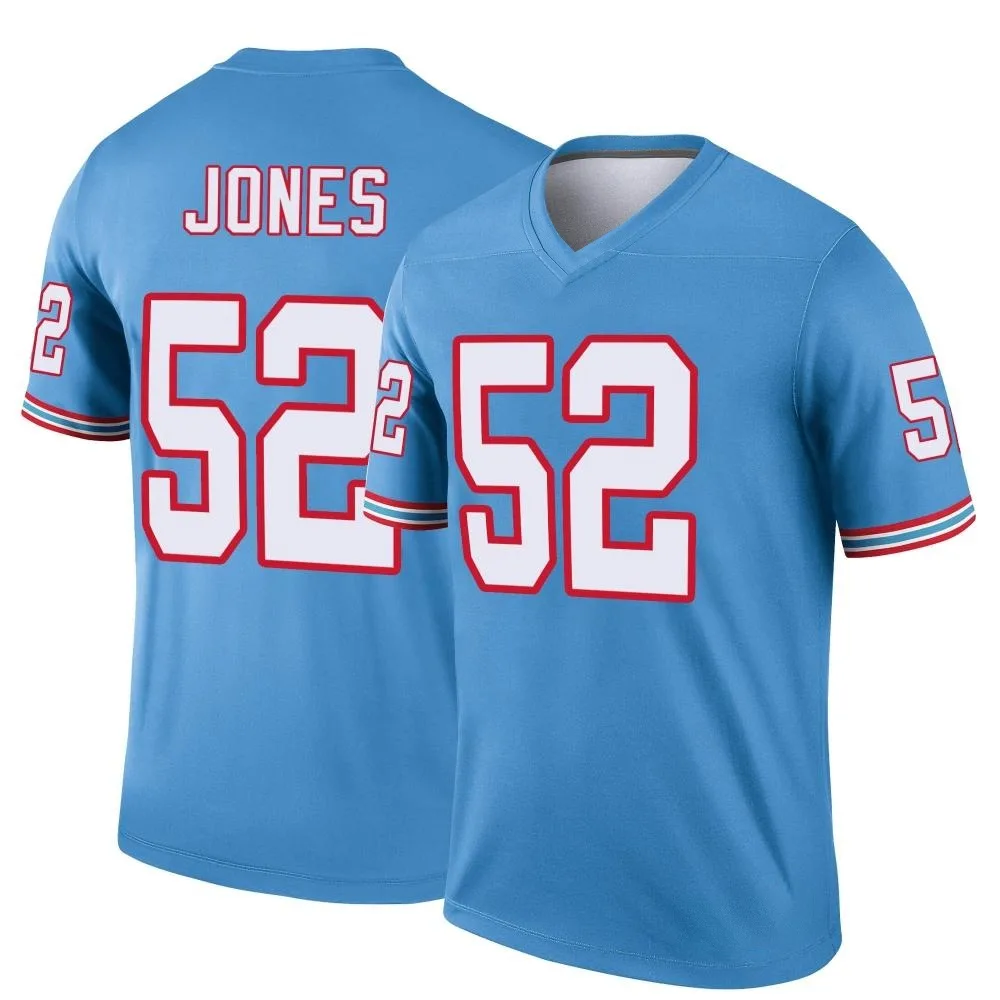Men's Tennessee Titans Joe Jones Nike Oilers Throwback Legend Light Blue Jersey Men's Tennessee Titans Joe Jones Nike Oilers Throwback Legend Light Blue Jersey