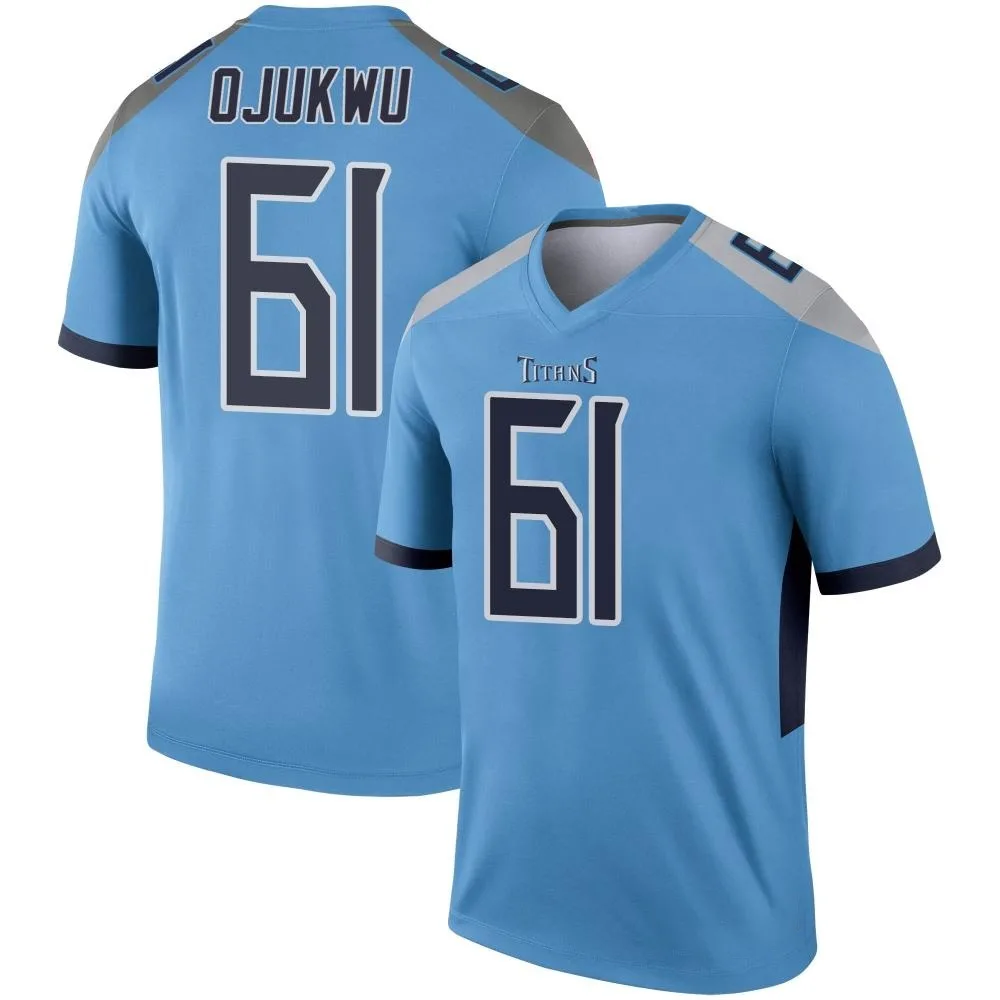 Men's Tennessee Titans John Ojukwu Nike Legend Light Blue Jersey Men's Tennessee Titans John Ojukwu Nike Legend Light Blue Jersey
