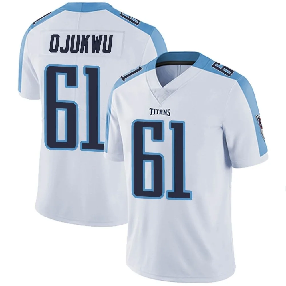 Men's Tennessee Titans John Ojukwu Nike Vapor Untouchable Limited White Jersey Men's Tennessee Titans John Ojukwu Nike Vapor Untouchable Limited White Jersey