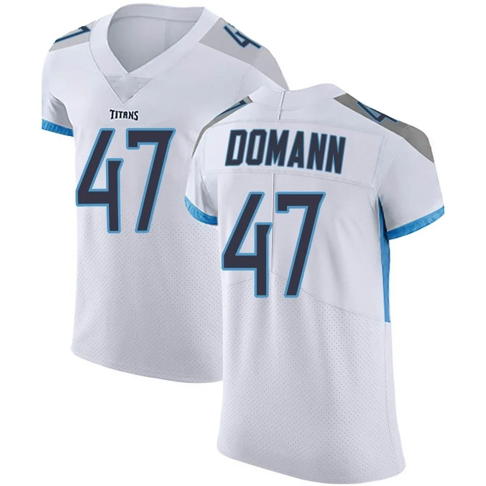 Men's Tennessee Titans Jojo Domann Nike Vapor Untouchable Elite White Jersey Men's Tennessee Titans Jojo Domann Nike Vapor Untouchable Elite White Jersey