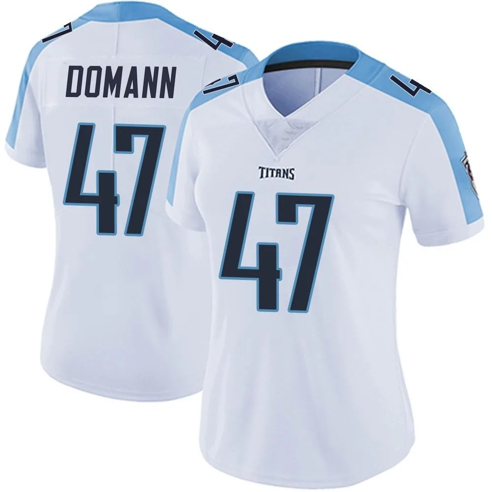 Women's Tennessee Titans Jojo Domann Nike Vapor Untouchable Limited White Jersey Women's Tennessee Titans Jojo Domann Nike Vapor Untouchable Limited White Jersey