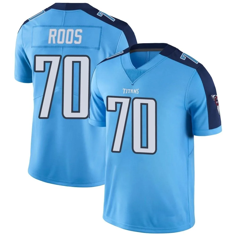 Men's Tennessee Titans Jordan Roos Nike Color Rush Limited Light Blue Jersey Men's Tennessee Titans Jordan Roos Nike Color Rush Limited Light Blue Jersey