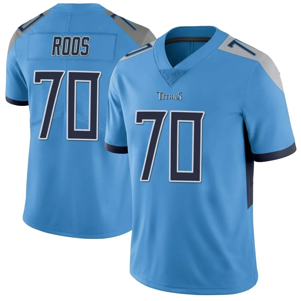 Men's Tennessee Titans Jordan Roos Nike Vapor Untouchable Limited Light Blue Jersey Men's Tennessee Titans Jordan Roos Nike Vapor Untouchable Limited Light Blue Jersey