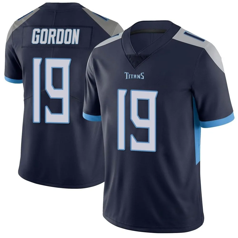 Men's Tennessee Titans Josh Gordon Nike Vapor Untouchable Limited Navy Jersey Men's Tennessee Titans Josh Gordon Nike Vapor Untouchable Limited Navy Jersey
