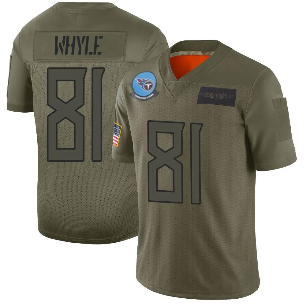 Men's Tennessee Titans Josh Whyle Nike 2019 Salute to Service Limited Camo Jersey Men's Tennessee Titans Josh Whyle Nike 2019 Salute to Service Limited Camo Jersey