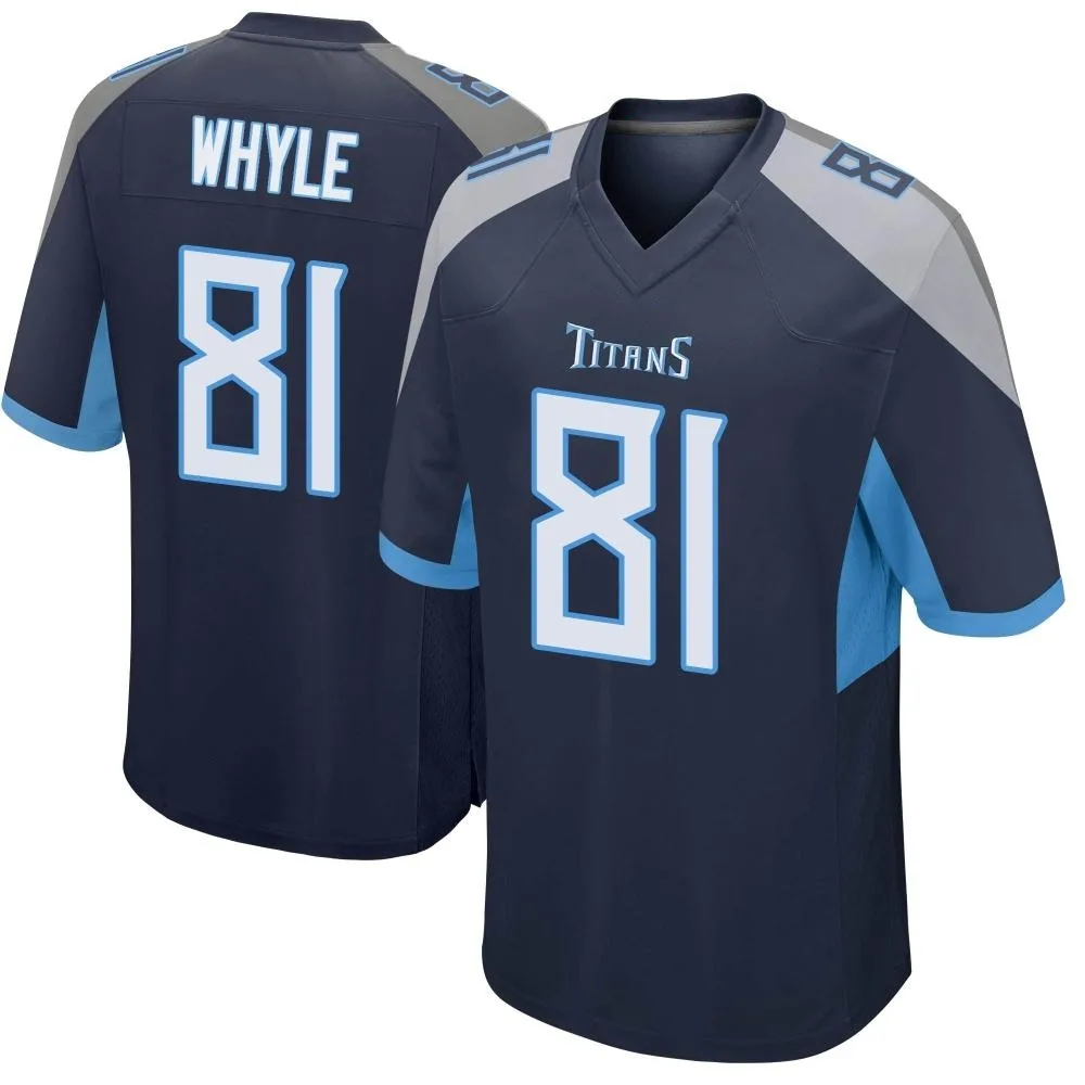 Men's Tennessee Titans Josh Whyle Nike Game Navy Jersey Men's Tennessee Titans Josh Whyle Nike Game Navy Jersey