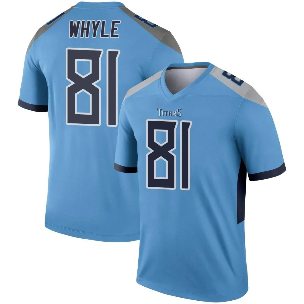 Men's Tennessee Titans Josh Whyle Nike Legend Light Blue Jersey Men's Tennessee Titans Josh Whyle Nike Legend Light Blue Jersey