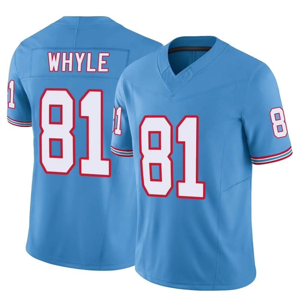 Men's Tennessee Titans Josh Whyle Nike Vapor F.U.S.E. Limited Light Blue Jersey Men's Tennessee Titans Josh Whyle Nike Vapor F.U.S.E. Limited Light Blue Jersey