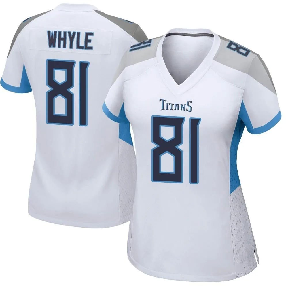 Women's Tennessee Titans Josh Whyle Nike Game White Jersey Women's Tennessee Titans Josh Whyle Nike Game White Jersey