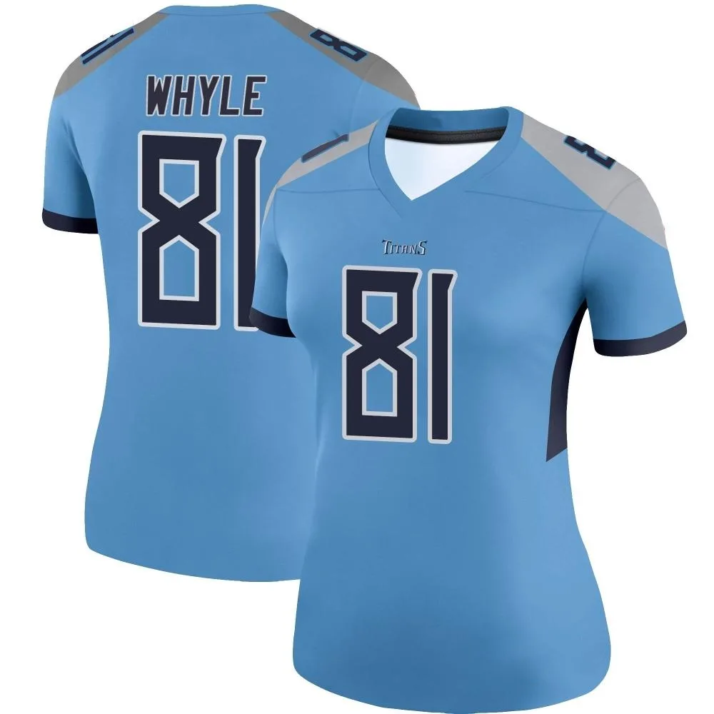 Women's Tennessee Titans Josh Whyle Nike Legend Light Blue Jersey Women's Tennessee Titans Josh Whyle Nike Legend Light Blue Jersey