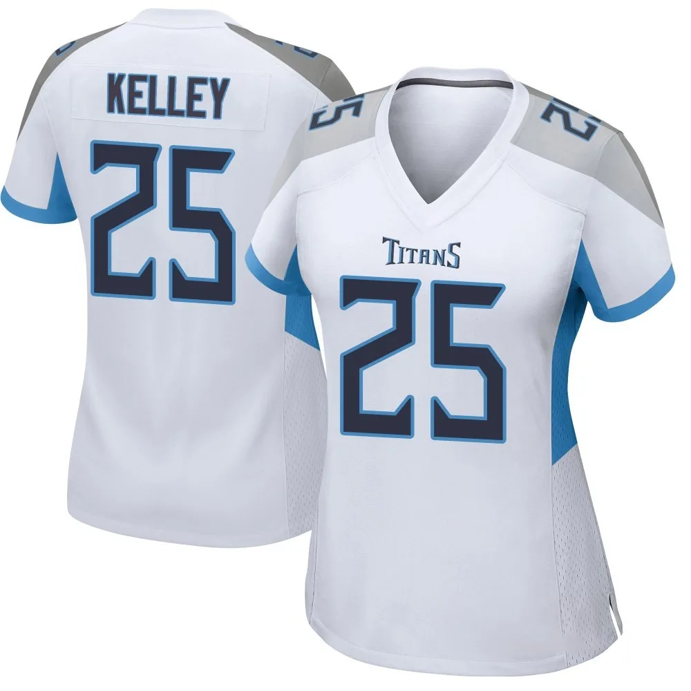 Women's Tennessee Titans Joshua Kelley Nike Game White Jersey Women's Tennessee Titans Joshua Kelley Nike Game White Jersey