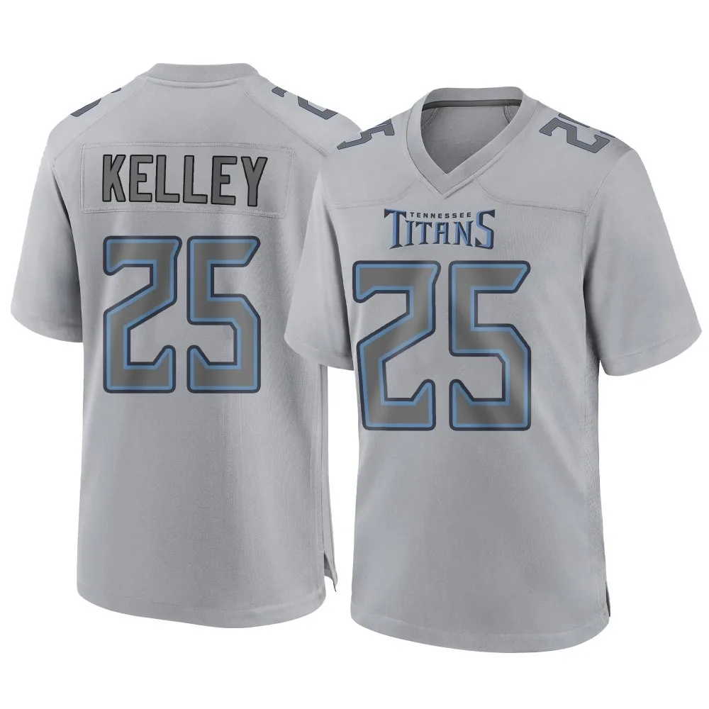Youth Tennessee Titans Joshua Kelley Nike Atmosphere Fashion Game Gray Jersey Youth Tennessee Titans Joshua Kelley Nike Atmosphere Fashion Game Gray Jersey