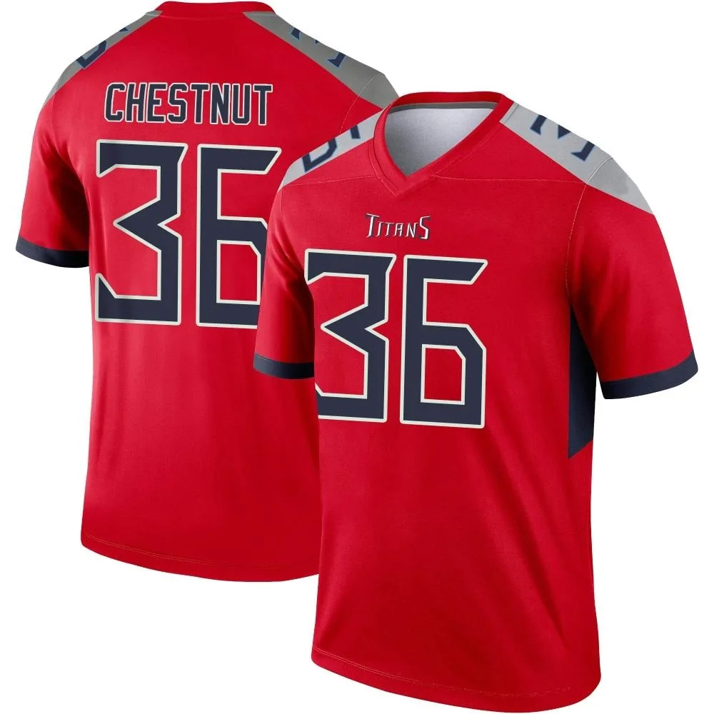 Youth Tennessee Titans Julius Chestnut Nike Inverted Legend Red Jersey Youth Tennessee Titans Julius Chestnut Nike Inverted Legend Red Jersey