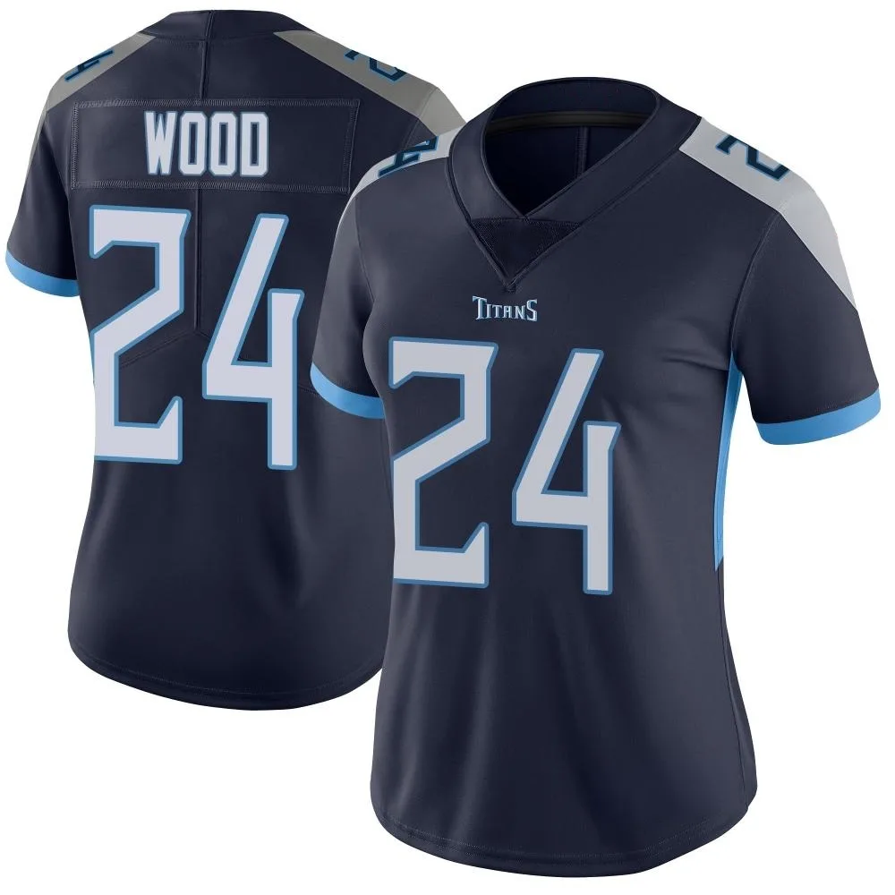 Women's Tennessee Titans Julius Wood Nike Vapor Untouchable Limited Navy Jersey Women's Tennessee Titans Julius Wood Nike Vapor Untouchable Limited Navy Jersey