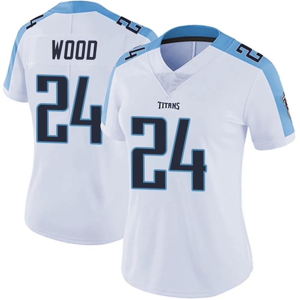 Women's Tennessee Titans Julius Wood Nike Vapor Untouchable Limited White Jersey Women's Tennessee Titans Julius Wood Nike Vapor Untouchable Limited White Jersey