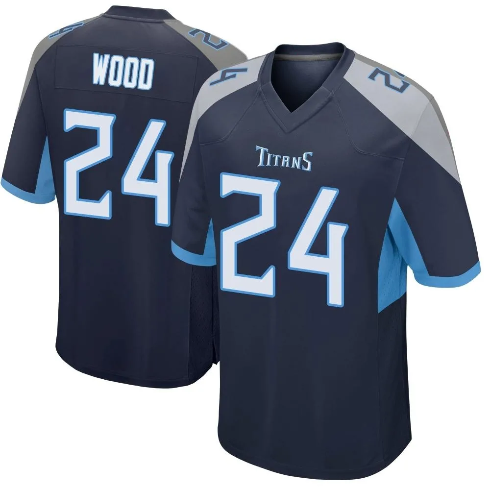 Youth Tennessee Titans Julius Wood Nike Game Navy Jersey Youth Tennessee Titans Julius Wood Nike Game Navy Jersey