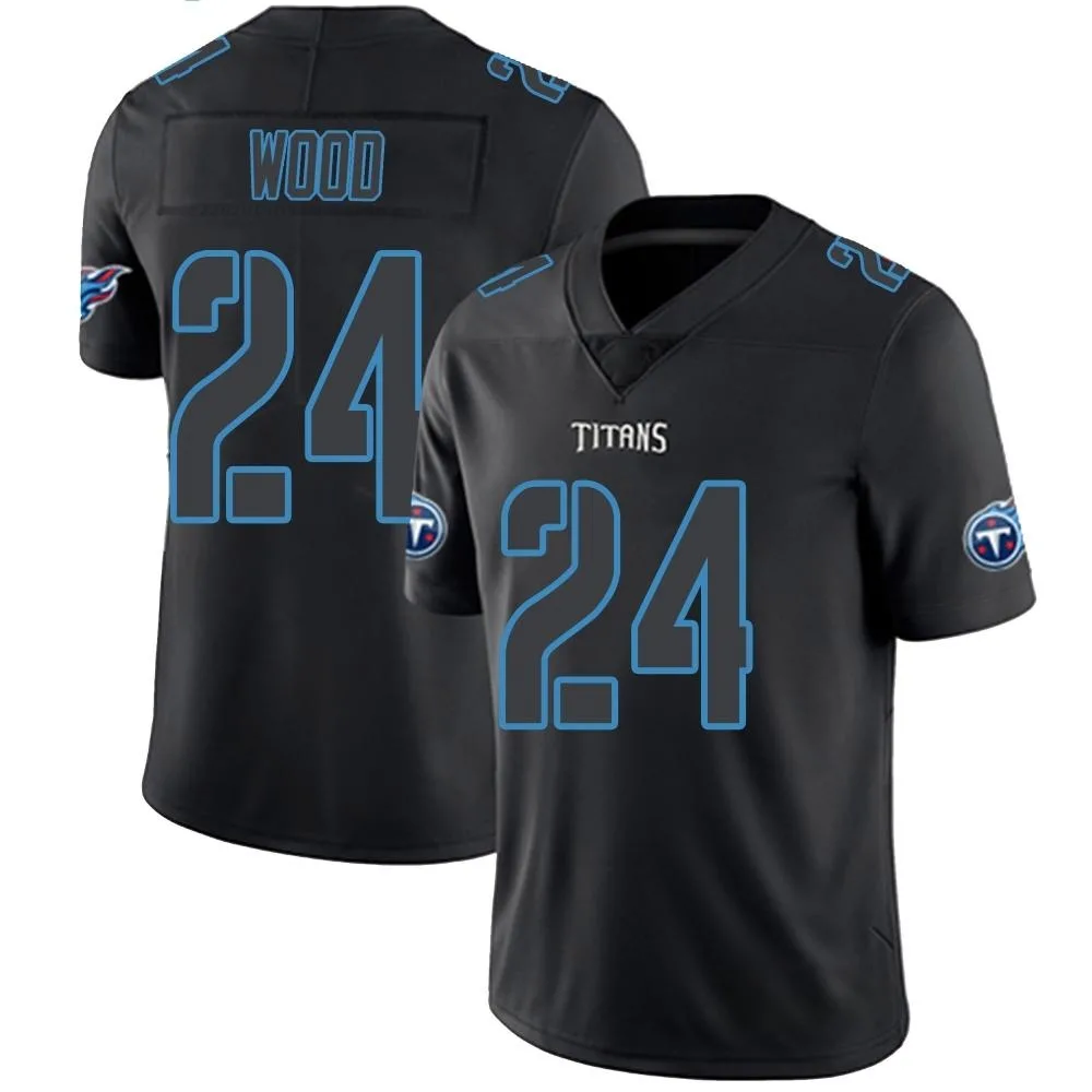 Youth Tennessee Titans Julius Wood Nike Limited Black Impact Jersey Youth Tennessee Titans Julius Wood Nike Limited Black Impact Jersey