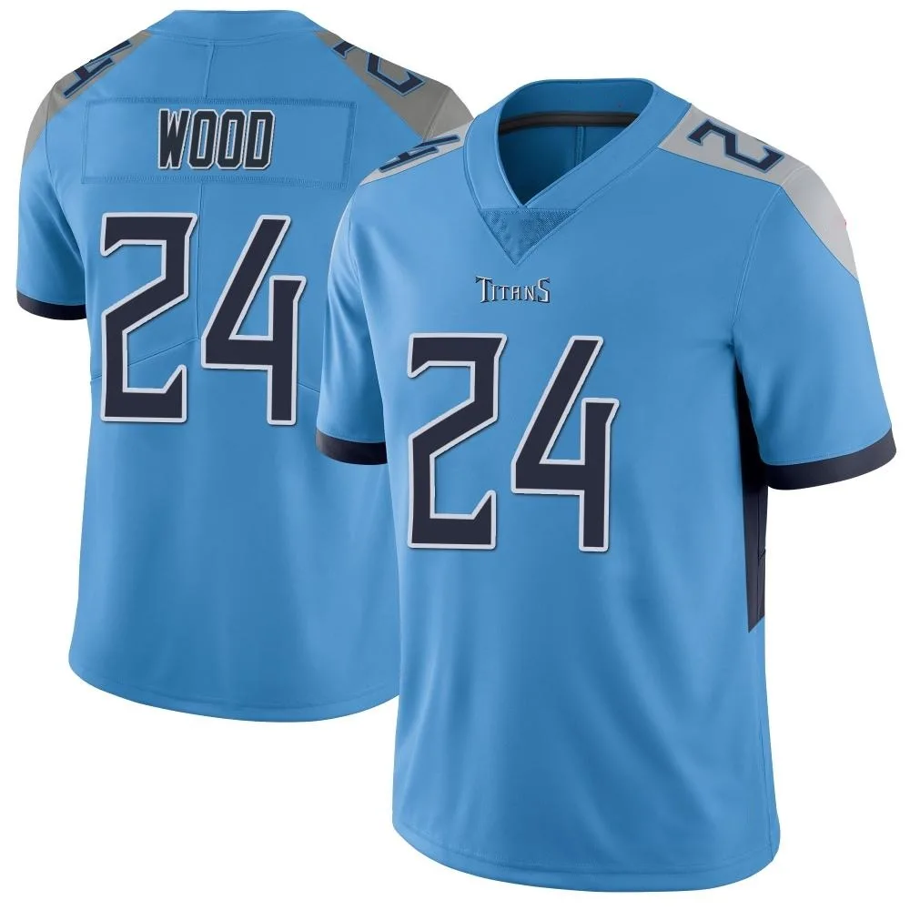 Youth Tennessee Titans Julius Wood Nike Vapor Untouchable Limited Light Blue Jersey Youth Tennessee Titans Julius Wood Nike Vapor Untouchable Limited Light Blue Jersey