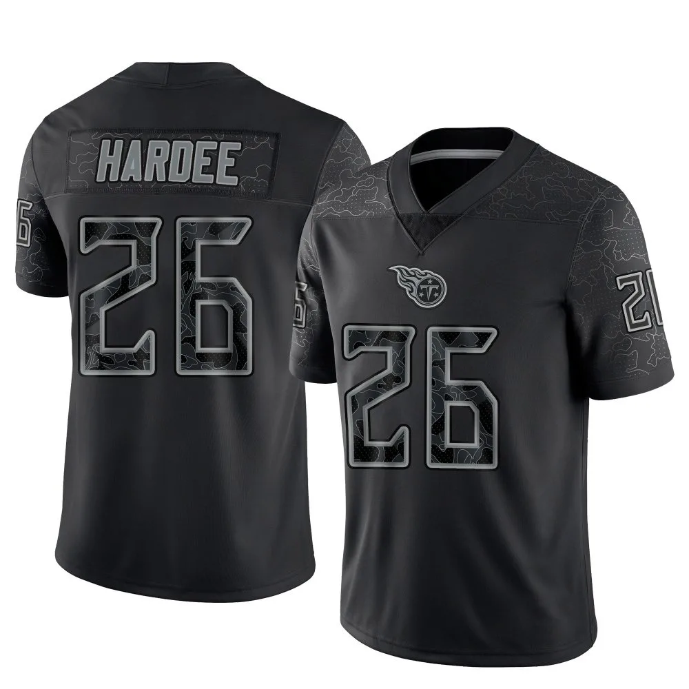 Men's Tennessee Titans Justin Hardee Sr. Nike Reflective Limited Black Jersey Men's Tennessee Titans Justin Hardee Sr. Nike Reflective Limited Black Jersey