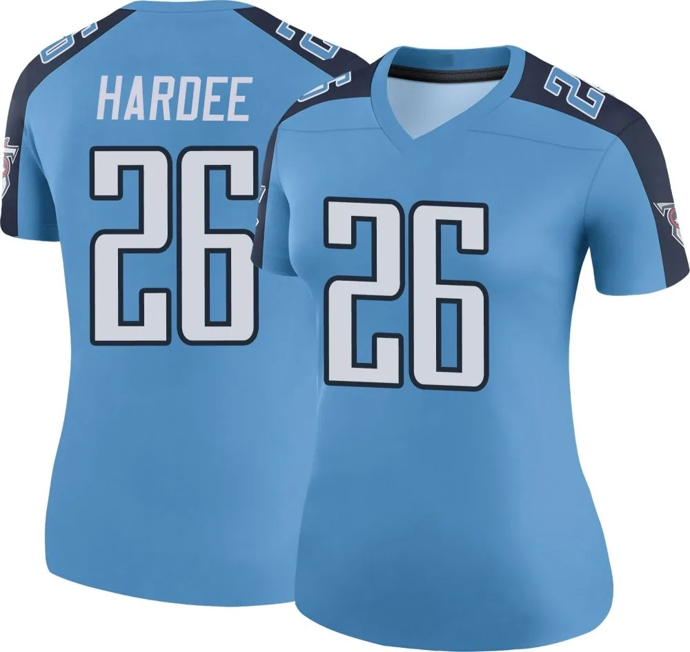 Women's Tennessee Titans Justin Hardee Sr. Nike Color Rush Legend Light Blue Jersey Women's Tennessee Titans Justin Hardee Sr. Nike Color Rush Legend Light Blue Jersey