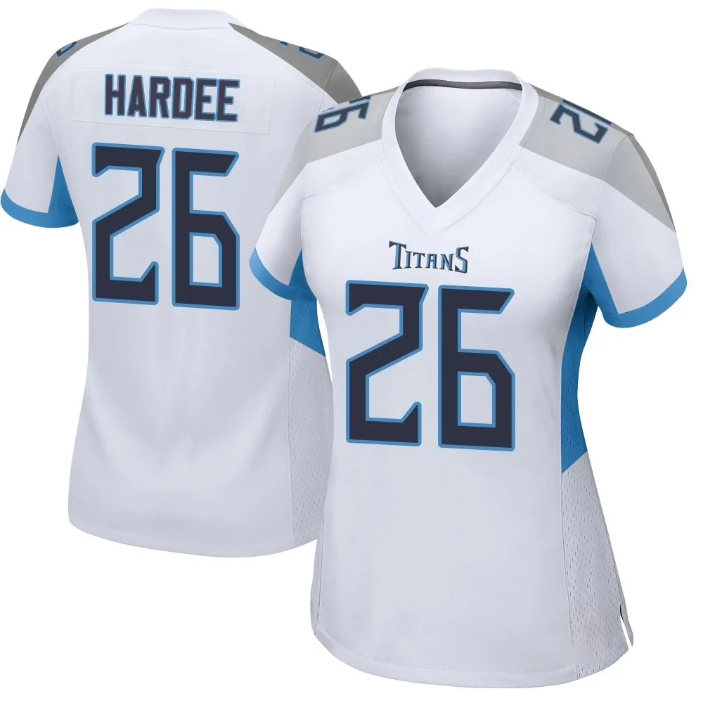 Women's Tennessee Titans Justin Hardee Sr. Nike Game White Jersey Women's Tennessee Titans Justin Hardee Sr. Nike Game White Jersey