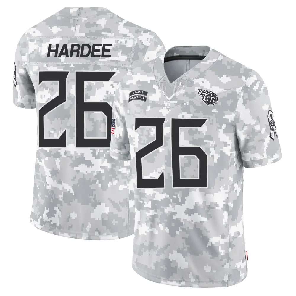 Youth Tennessee Titans Justin Hardee Sr. Nike 2024 Salute to Service Limited Arctic Camo Jersey Youth Tennessee Titans Justin Hardee Sr. Nike 2024 Salute to Service Limited Arctic Camo Jersey