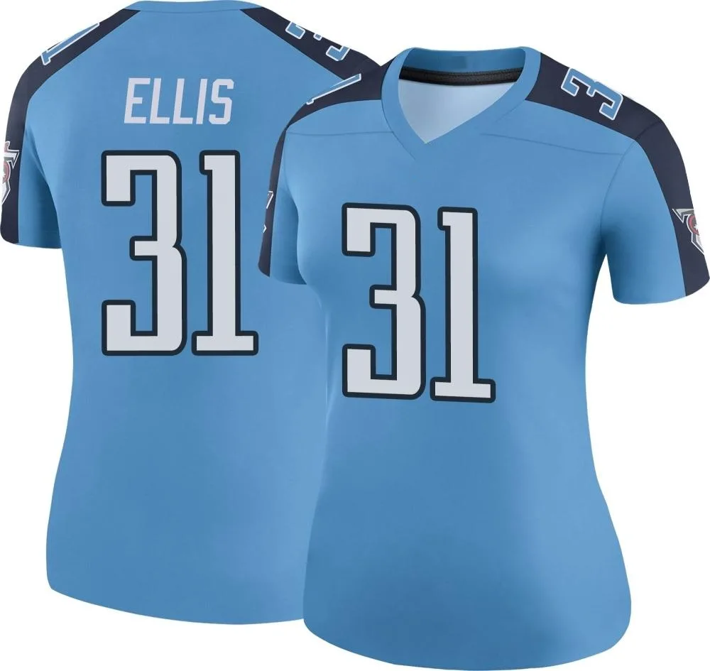 Women's Tennessee Titans Keaton Ellis Nike Color Rush Legend Light Blue Jersey Women's Tennessee Titans Keaton Ellis Nike Color Rush Legend Light Blue Jersey