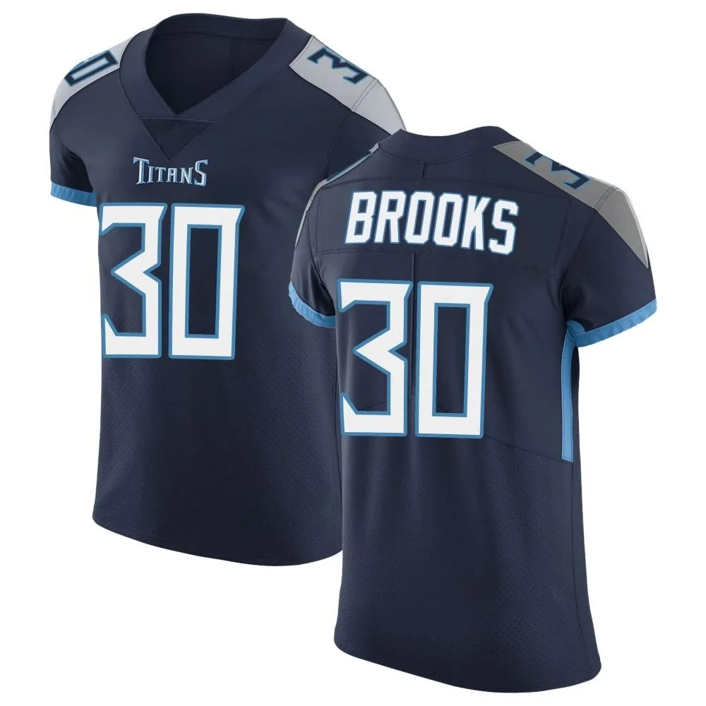 Men's Tennessee Titans Kendell Brooks Nike Vapor Untouchable Elite Navy Jersey Men's Tennessee Titans Kendell Brooks Nike Vapor Untouchable Elite Navy Jersey