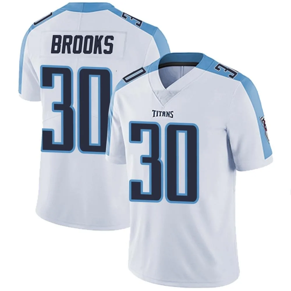 Men's Tennessee Titans Kendell Brooks Nike Vapor Untouchable Limited White Jersey Men's Tennessee Titans Kendell Brooks Nike Vapor Untouchable Limited White Jersey