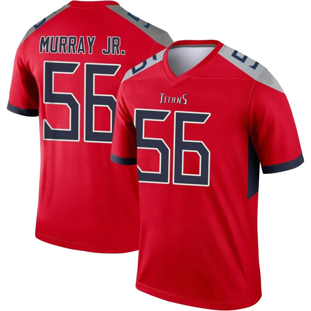 Youth Tennessee Titans Kenneth Murray Jr. Nike Inverted Legend Red Jersey Youth Tennessee Titans Kenneth Murray Jr. Nike Inverted Legend Red Jersey