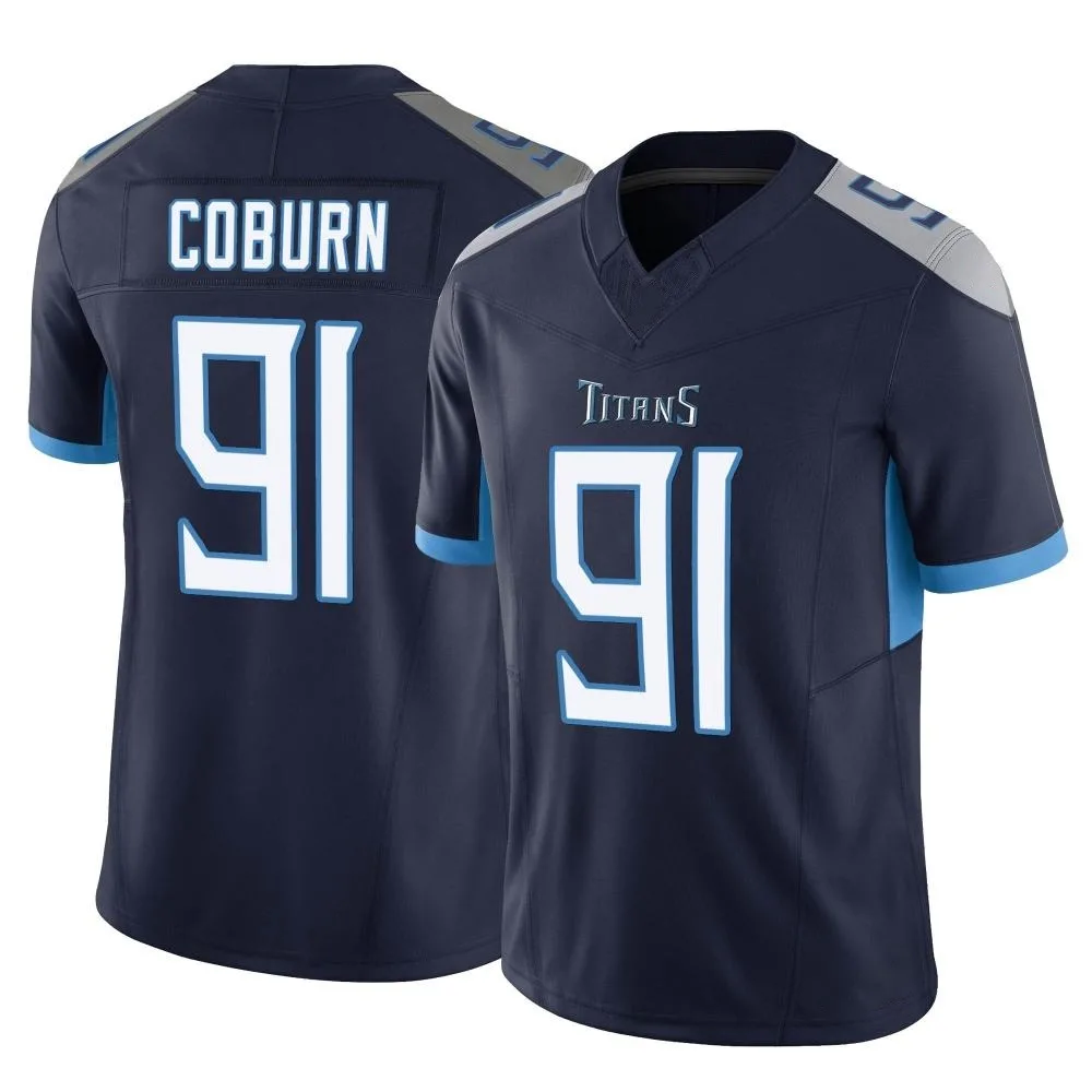 Men's Tennessee Titans Keondre Coburn Nike Vapor F.U.S.E. Limited Navy Jersey Men's Tennessee Titans Keondre Coburn Nike Vapor F.U.S.E. Limited Navy Jersey