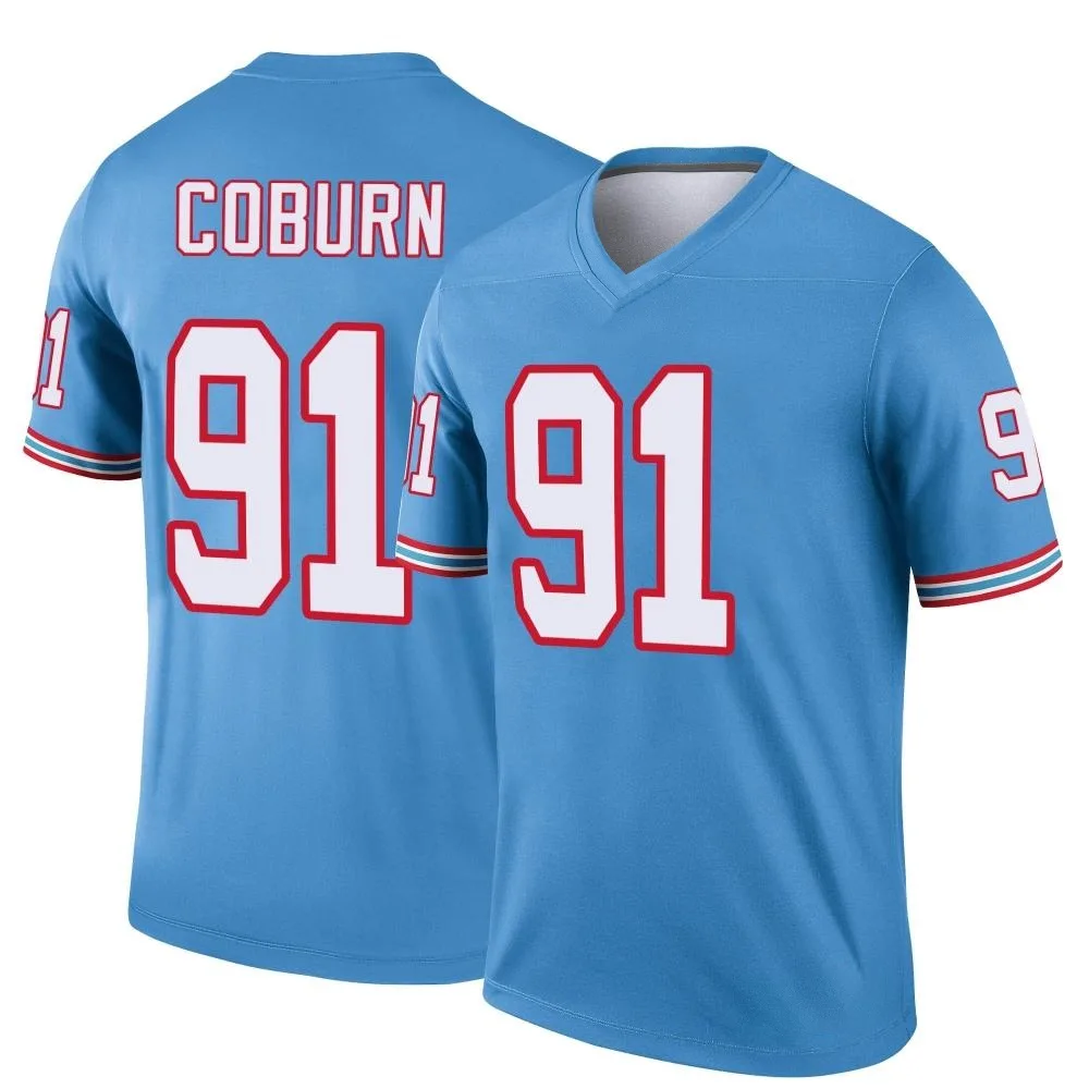 Youth Tennessee Titans Keondre Coburn Nike Oilers Throwback Legend Light Blue Jersey Youth Tennessee Titans Keondre Coburn Nike Oilers Throwback Legend Light Blue Jersey