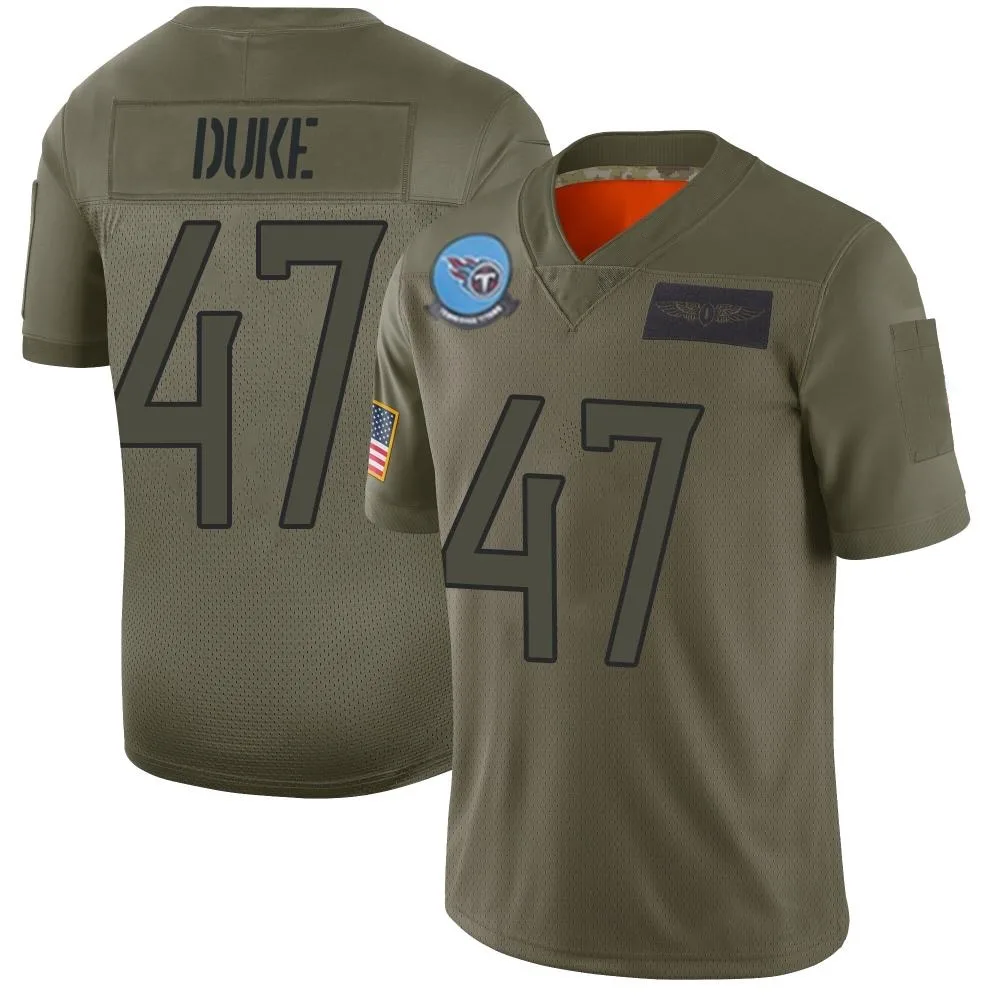 Men's Tennessee Titans Khalid Duke Nike 2019 Salute to Service Limited Camo Jersey Men's Tennessee Titans Khalid Duke Nike 2019 Salute to Service Limited Camo Jersey