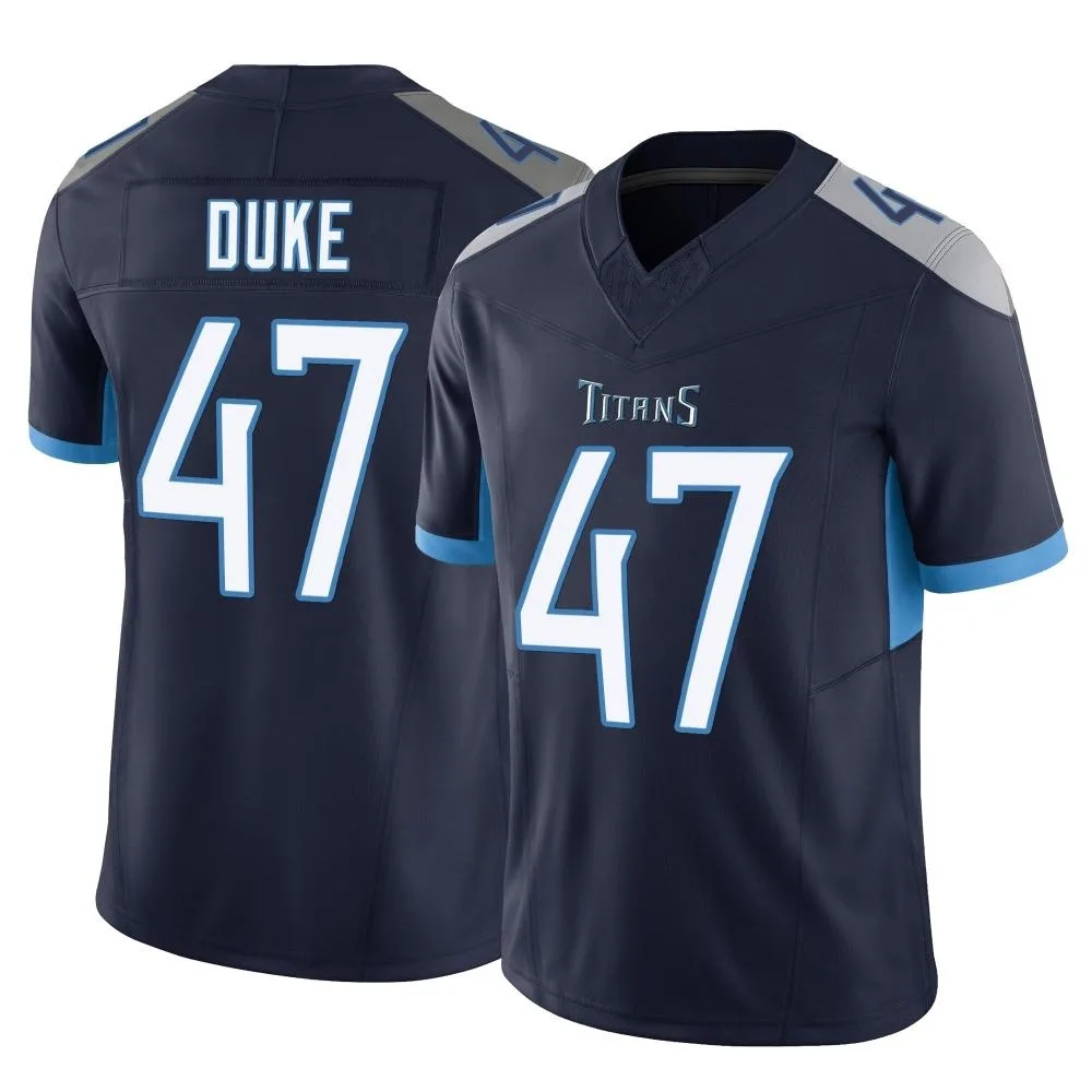 Youth Tennessee Titans Khalid Duke Nike Vapor F.U.S.E. Limited Navy Jersey Youth Tennessee Titans Khalid Duke Nike Vapor F.U.S.E. Limited Navy Jersey
