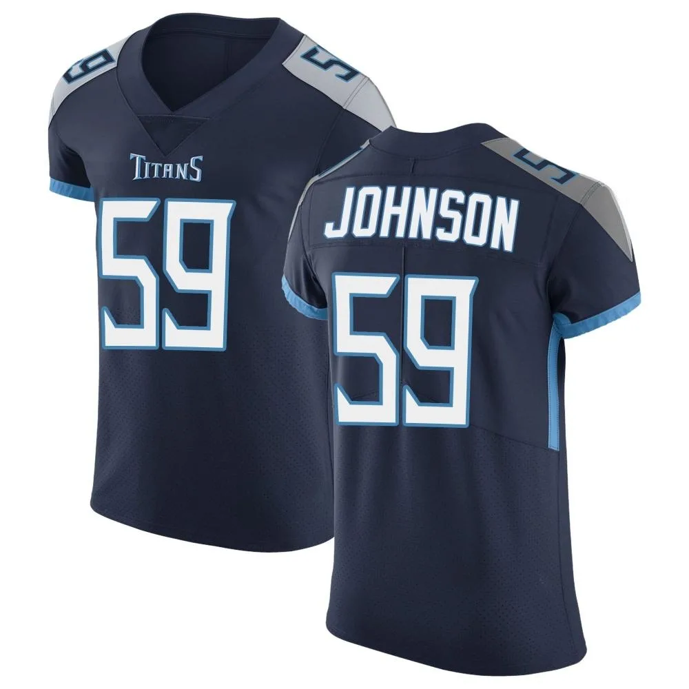 Men's Tennessee Titans Kyron Johnson Nike Vapor Untouchable Elite Navy Jersey Men's Tennessee Titans Kyron Johnson Nike Vapor Untouchable Elite Navy Jersey