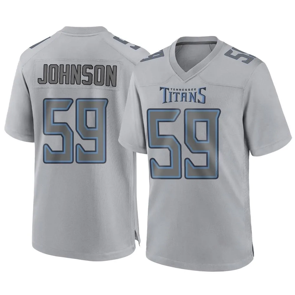 Youth Tennessee Titans Kyron Johnson Nike Atmosphere Fashion Game Gray Jersey Youth Tennessee Titans Kyron Johnson Nike Atmosphere Fashion Game Gray Jersey