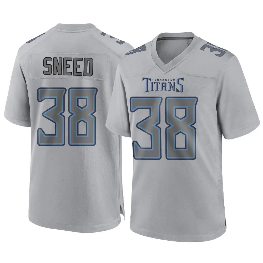 Men's Tennessee Titans L'jarius Sneed Nike Atmosphere Fashion Game Gray Jersey Men's Tennessee Titans L'jarius Sneed Nike Atmosphere Fashion Game Gray Jersey